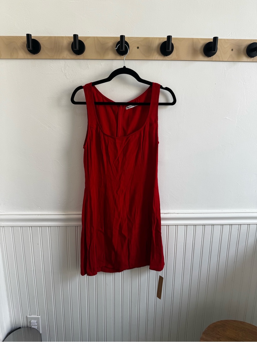 Reformation Red Mini Dress